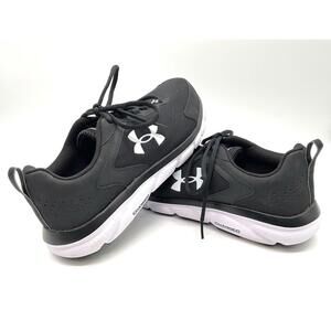 Under Armour Charged Assert Athletic Shoes Sz 12 Black